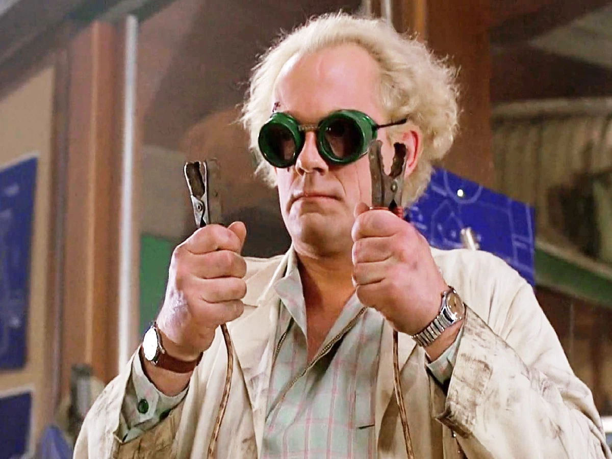 Christopher Lloyd in Back to The Future Classic Movie Picture Poster Photo 8x10