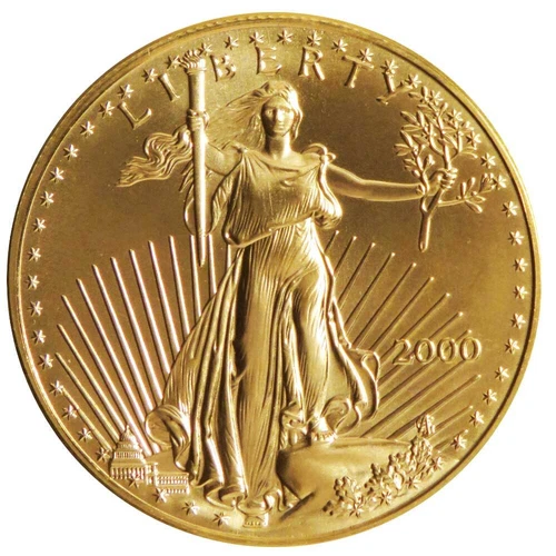 2000 $50 American Gold Eagle 1 oz Brilliant Uncirculated
