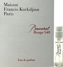 Maison Francis Kurkdjian Baccarat Rouge 540 Eau De Parfum Vial Spray 0.06 Oz