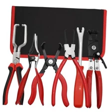 6Pcs Fuel Line Disconnect Tool Set,Hose Pipe Clamp Clip,Hose Clamp Tool,9"Fuel 