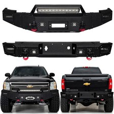 Vijay For 2007-2013 Chevy Silverado 1500 Front Or Rear Bumper With Led Lights Vijay For 2007-2013 Chevy Silverado 1500 Front Or Rear Bumper With Led Lights