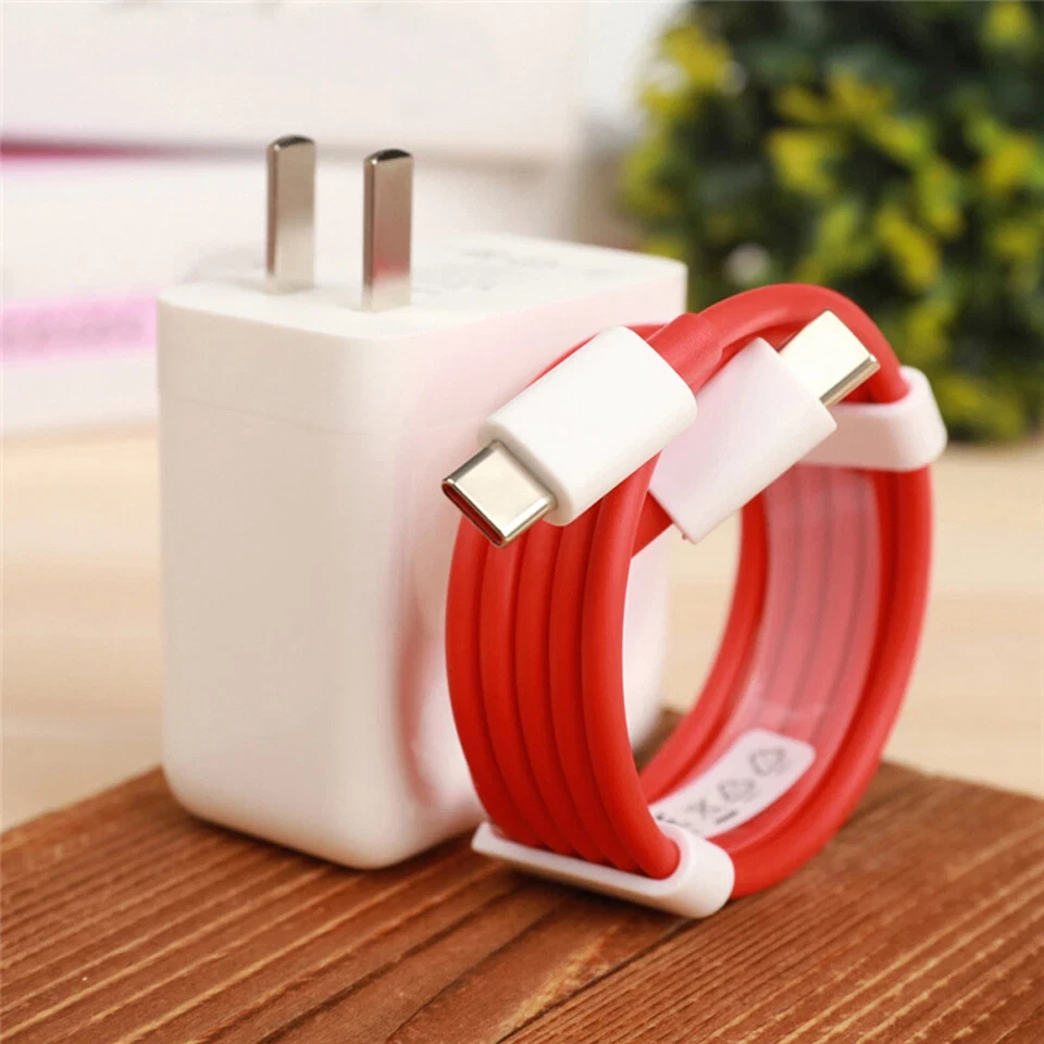 Offical OnePlus Warp Charge 65 Power Adapter Type-C to Type-C Data Cable 12A 1M - Image 2 of 4