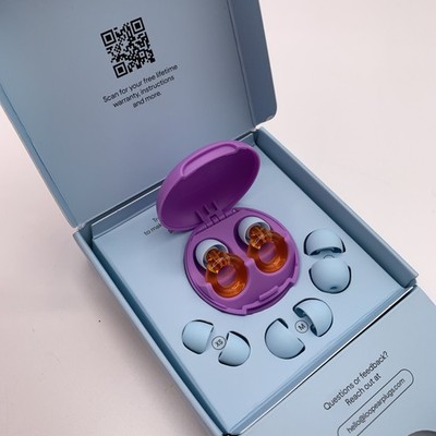 Loop Engage Kids 2 Ear Plugs (6-12 years), Earplugs For Noise Relief