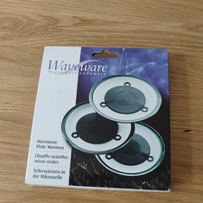Waveware. Microwave Plate Warmers - Set of 3