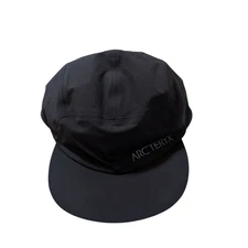 Arcteryx Black Paltz Cap 5 Panel Outdoor Hiking Size L-XL