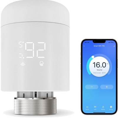 Smart Heizkörperthermostat WiFi App Sprachsteuerung Temperaturregler