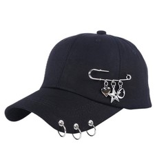 Unisex Ring Chain Baseball Caps Summer Street Hip Hop Hat Trucker One Size