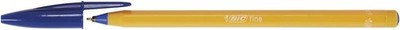 BiC  1199110111 Kugelschreiber Orange, 0,35 mm, Schreibfarbe blau