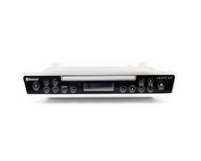 PROSCAN ELITE Under Counter CD Player with Bluetooth Clock Silver