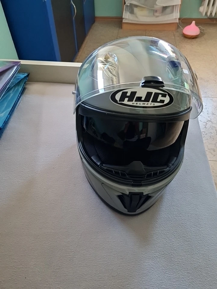Motorrad Helm HJC I70 Größe Gr. S in Grau - Bild 2 von 4