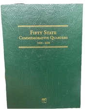 50 State Commemorative Quarters 1999-2008  And Sacajawea Dollars Book