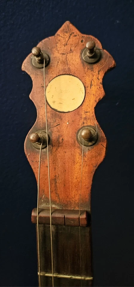 Antique August Pollman Royal Mandolin Banjo for parts or Restoration 1880's RARE - Image 4 of 4