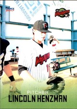 2017 Great Falls Voyagers Choice #15 Lincoln Henzman Lexington Kentucky KY Card