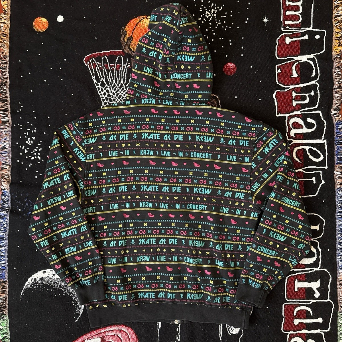 Krew TK Men's Live in Concert Hoodie Full Zip Sweatshirt Men's