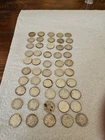 1 Roll (50 Coins) Circulated Silver Eisenhower Dimes Uncertified 39 1964 + 47