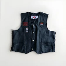 Street & Steel Men’s Leather Vest (L)