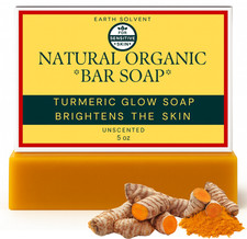 Turmeric Soap Skin Brightening Dark Spots Lightening Acne For Sensitive Skin 5oz