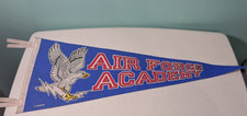 Air Force Academy Pennant or wall banner, Blue felt coloring Made In USA Vintage