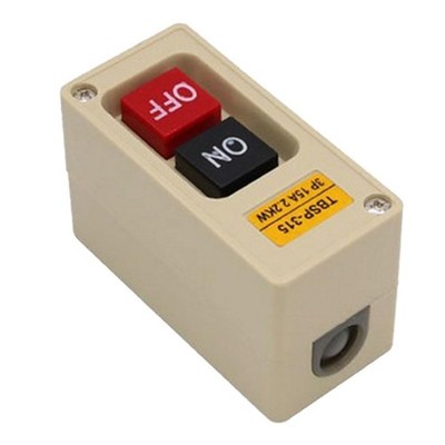 TBSP-315 3 Phase 2,2Kw 15A Power Push Button Switch Station EIN/AUS Lock Tend