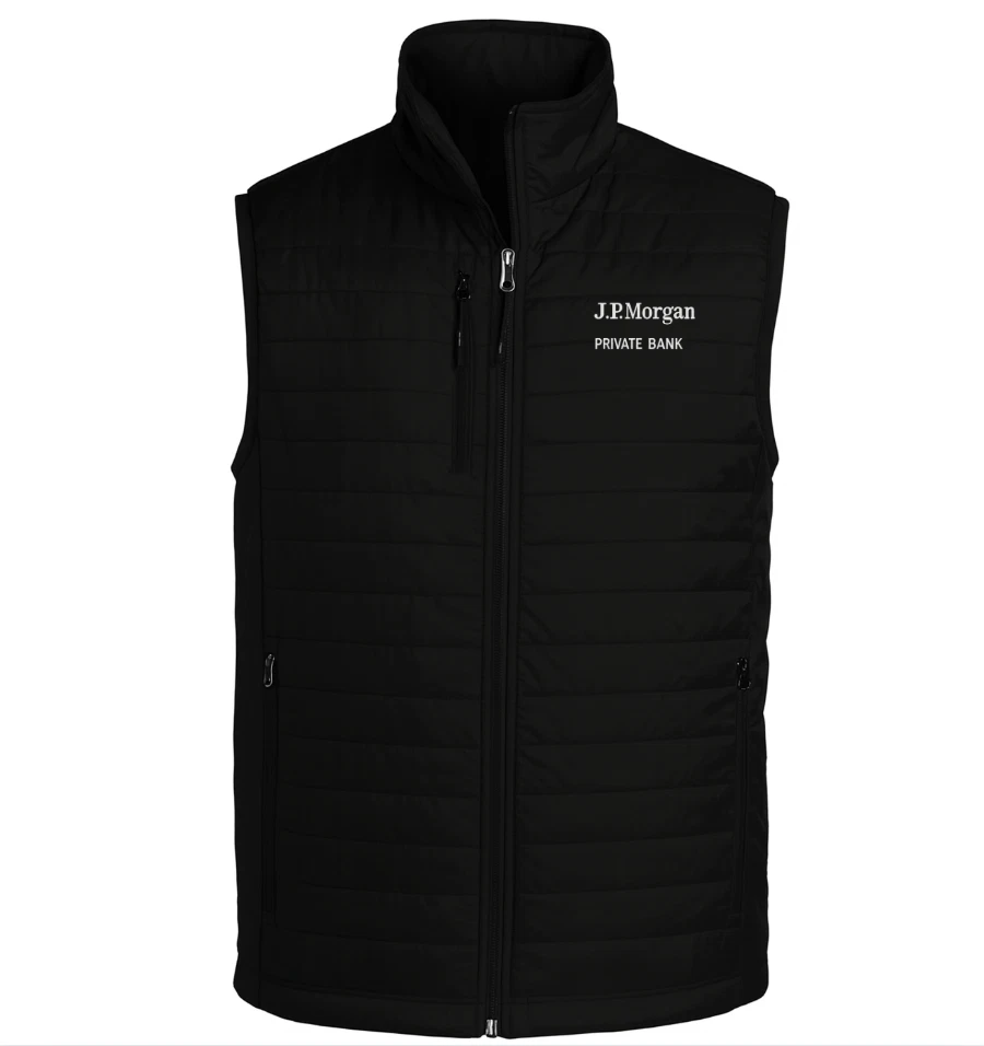 NWT 100% Authentic JP Morgan Private Bank UHNW Client Gift Vest / Gilet Black XL