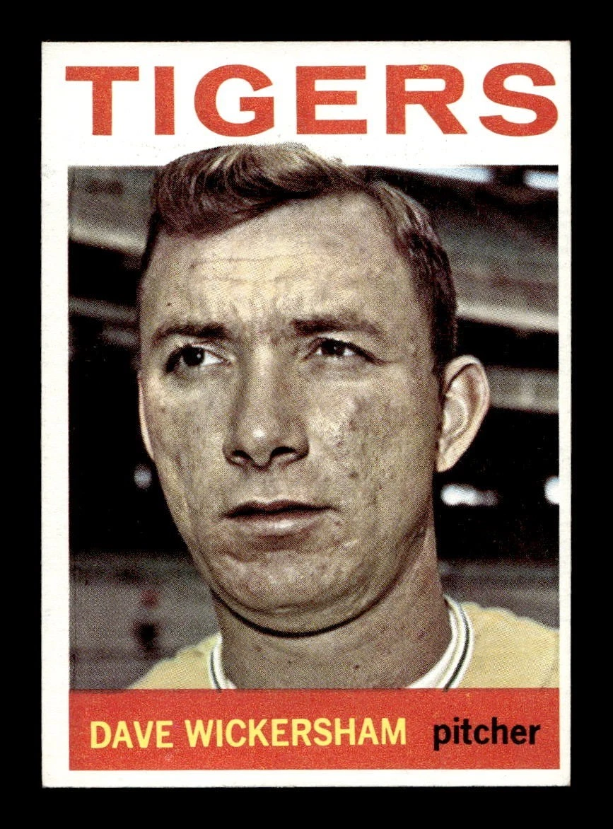 1964 Topps #181 Dave Wickersham Tigers EX-MT *r6