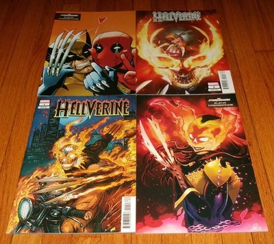 2004 Hellverine 1 2 3 4 Full Set Variant Editions 1st Prints Marvel Percy
