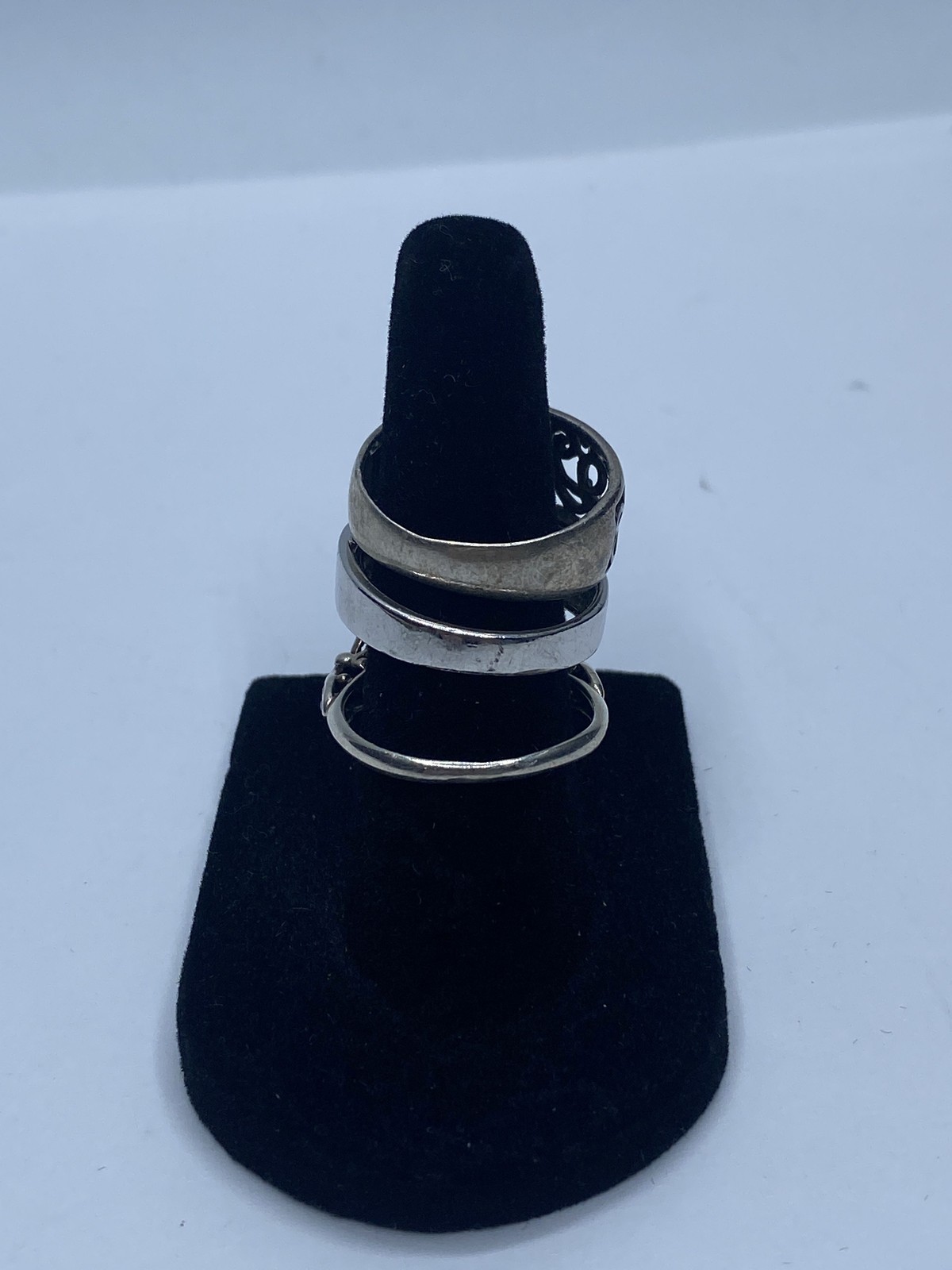 Sterling Silver Assorted Ring/Necklace Pendant Je… - image 9