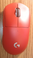 Logitech G PRO X Superlight Wireless Gaming Mouse   RED Limited Edition   Used E