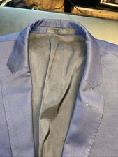 Hugo Boss Navy Huge6/Genius5 40L SLIM Trabaldo Togna 1840 Super 120 Blazer