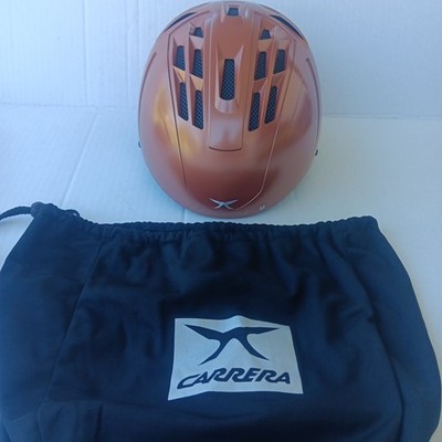 Carrera Ski/Snowboard Helmet. Size Medium Color Copper X2 CA-059866 Made In 2003
