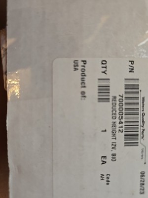 New Unopen Bag!!! Waters 700005412 Reduced Height I2v, Bio