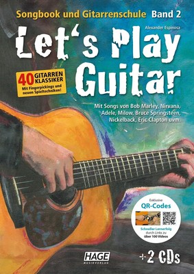 Let's Play Guitar Band 2 Alexander Espinosa Buch 173 S. Deutsch 2015
