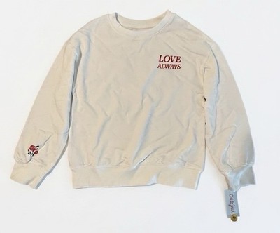 Cat And Jack Youth Sweatshirt 10/12 Crewneck New With Tags