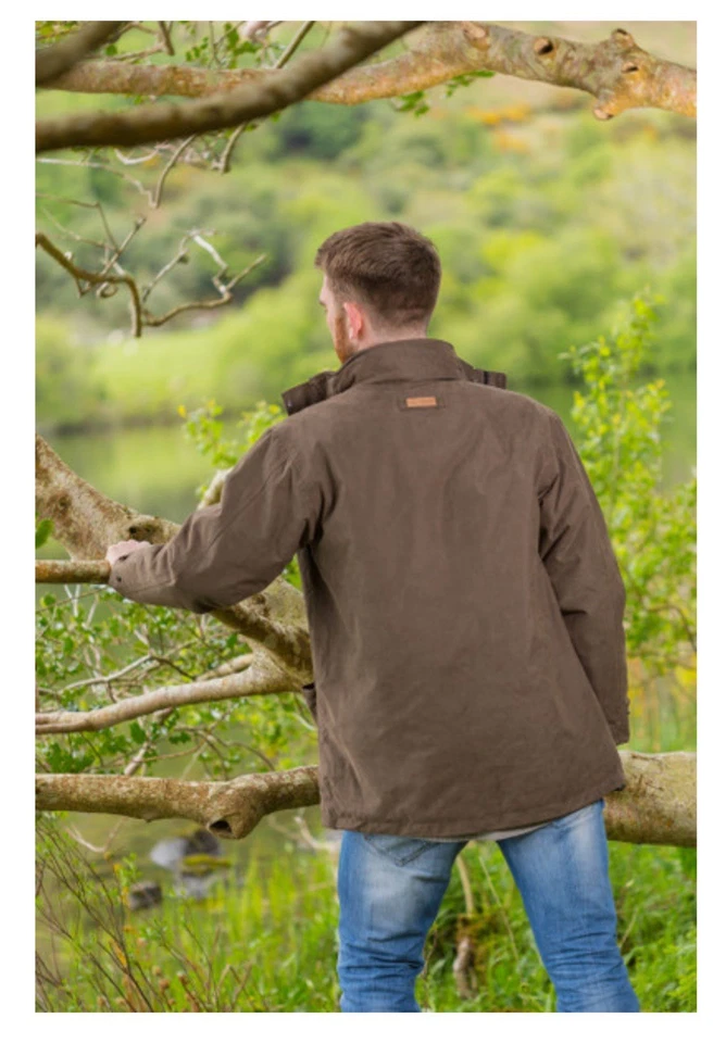 Lee Valley Ireland Cork Jacket Mens XXL Chocolate Brown Leisure NWT Deadstock - Image 3 of 4