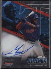 2021 Misael Urbina Bowman's Best Auto RC #B21-MU (J251) $6 MAX SHIP