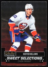2020-21 O-Pee-Chee Platinum Sweet Selections Kieffer Bellows Rookie New York