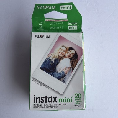 FUJIFILM INSTAX Mini Instant Film (20 Exposures) 2027/04 Damage Box