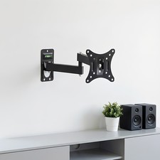 TV Wall Bracket Mount for 10-32 Inch Monitor LCD Tilt & Swivel VESA 100x100mm