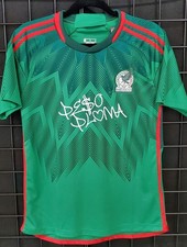 Mexico National Team Green Red Soccer Jersey Peso Pluma 77 Size 2XL