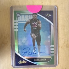 2020 Panini Absolute Patrick Queen #185 Rookie Auto /25 Baltimore Ravens