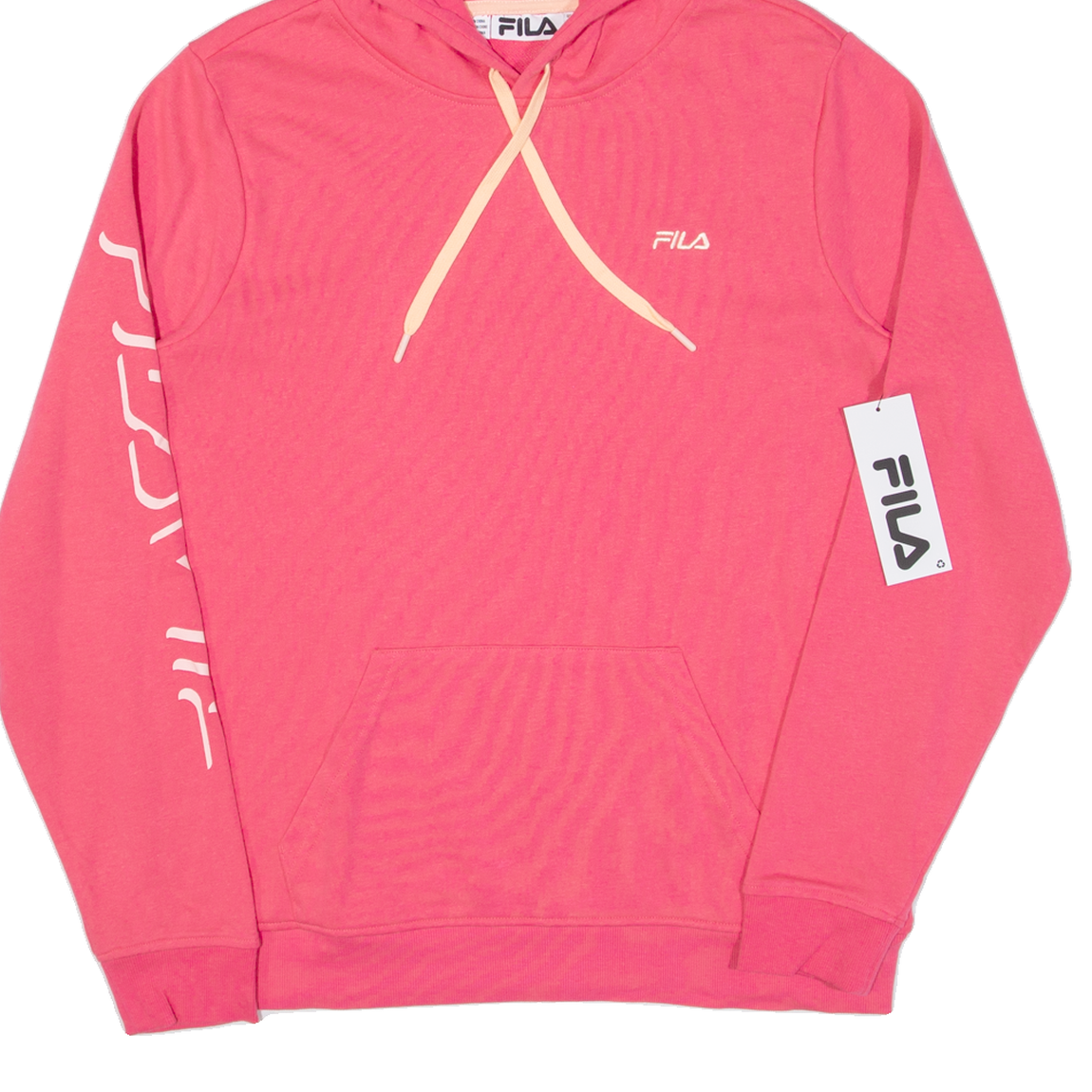 Felpa con cappuccio FILA donna rosa UK 16
