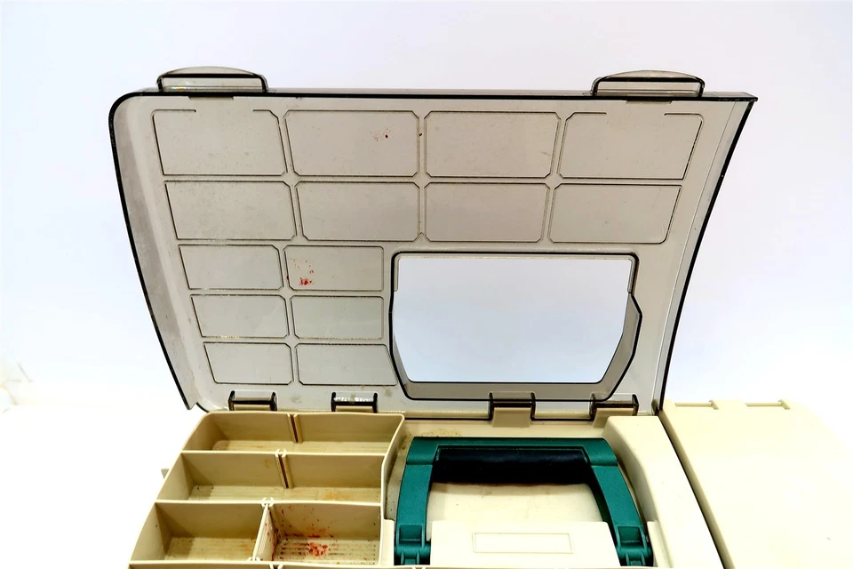 Caja de aparejos de pesca PLANO 737 con 3 bandejas deslizables, bandeja superior, soporte Crankbait Foto 3 de 4