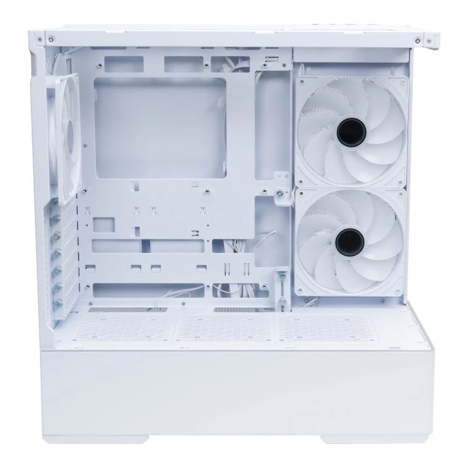 Lian Li CG237 Tempered Glass ATX Mid-Tower Computer Case - White - Image 4 of 4
