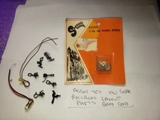 LOT OF COUPLERS LIGHTS Sequoia  #2005 HO-Scale 2 Pr. Wheel Stops ASSORTED Parts