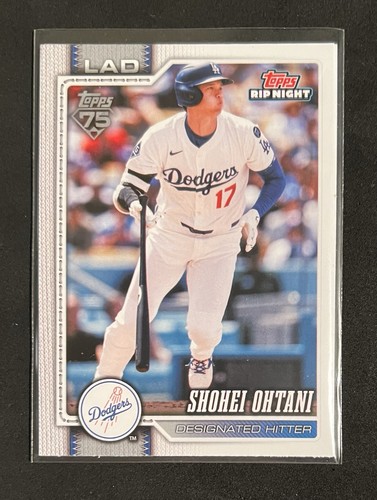 Shohei Ohtani 2026 Topps Hobby Rip Night #BB1 Los Angeles Dodgers QUANTITY 