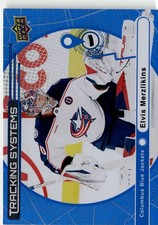 2025-26 Upper Deck #TS-28 Elvis Merzlikins Tracking Systems