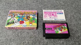 Famicom Software Model Circus Charlie Soft Pro International FIh25