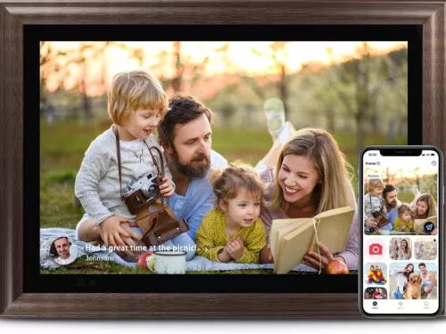 NEW Anmecs 13.3 Inch Large Digital Picture Frame Canupdog WiFi Touch Photo 8GB - Bild 2 von 7