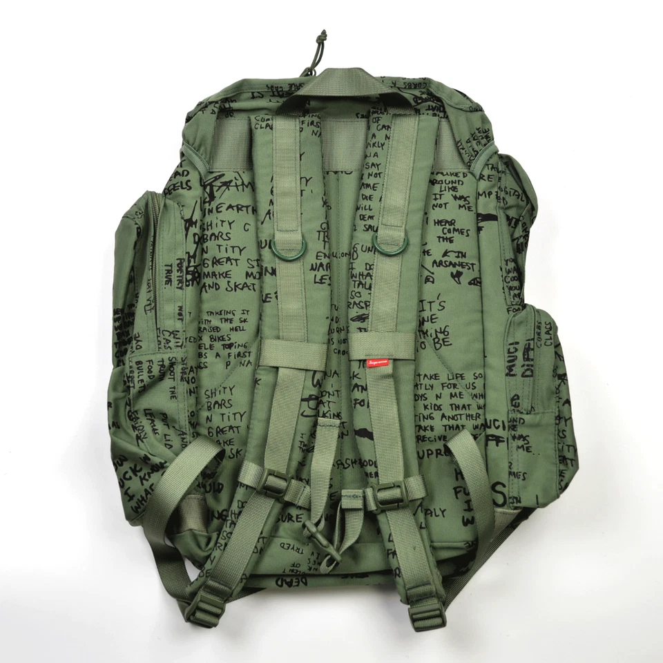 Supreme SS23 Military Field Box Backpack Olive Gonz Green - Bild 2 von 4