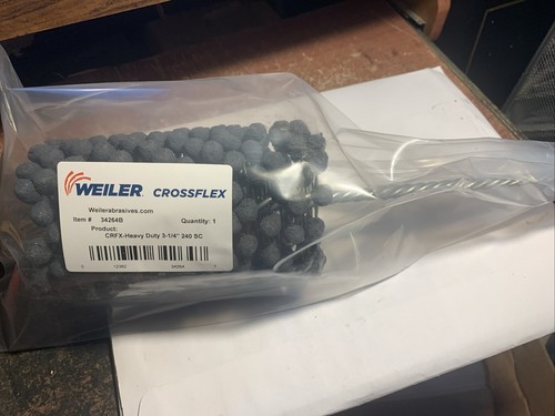 Weiler 34264B Crossflex Bore BRUSH CYLINDER HONE 3-1/4 Diameter 240SC Grit - Picture 20 of 22